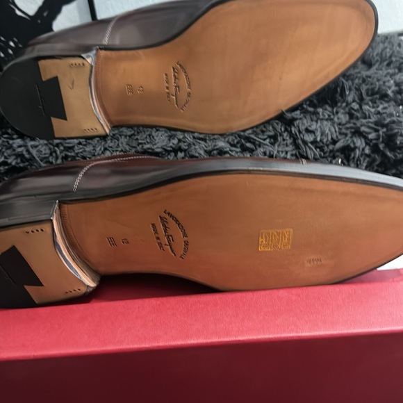 Salvatore Ferragamo casual men’s tie oxfords - Picture 4 of 6